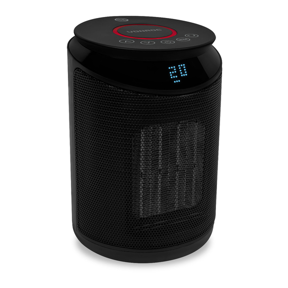 VONROC EH517AC PTC Fan Heater Manuals