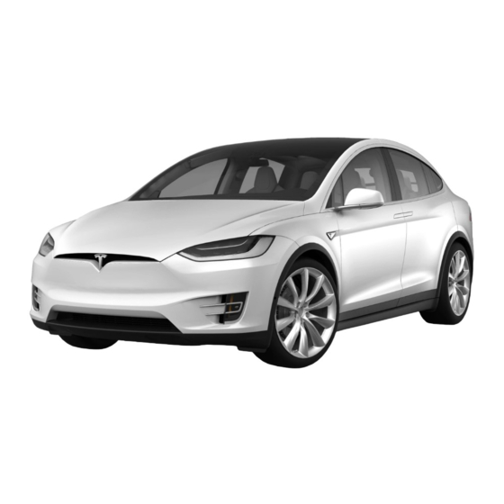 Tesla MODEL X Owner's Manual