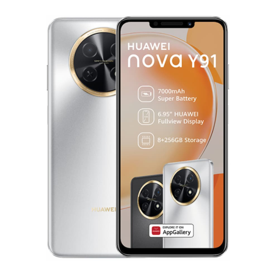 Huawei NOVA Y91 Manuals
