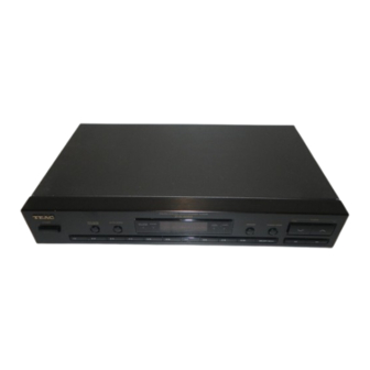 Teac T-X3000 Service Manual