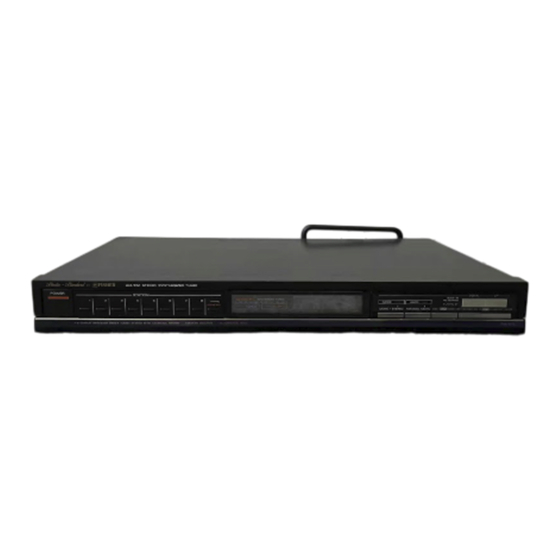 Fisher FM-891 Service Manual