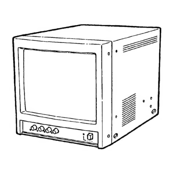 JVC TM-A9UCV - Color Video Monitor Manuals
