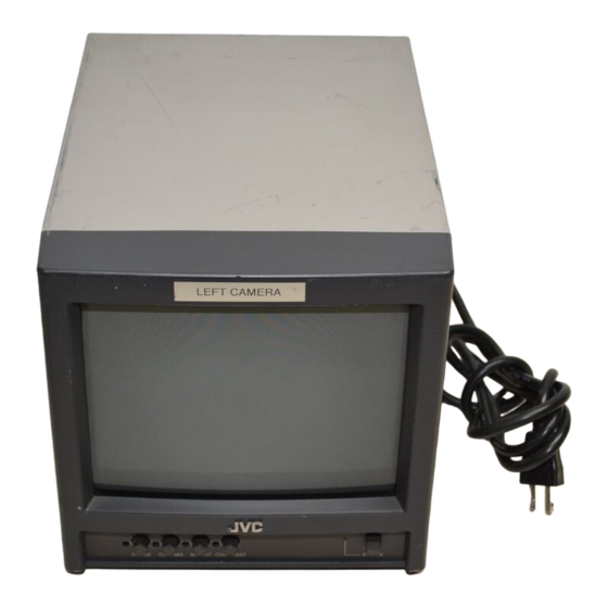 JVC TM-A9UCV - Color Video Monitor Manuals