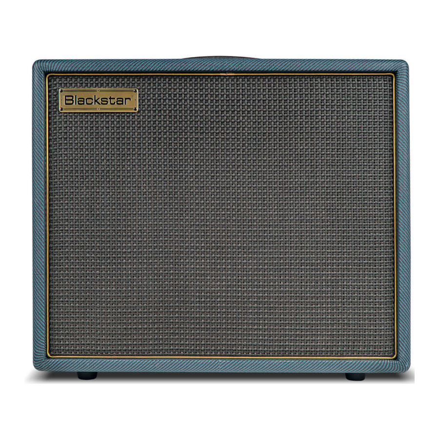 Blackstar CV10 - Carmen Vandenberg Signature Guitar Amp Manual