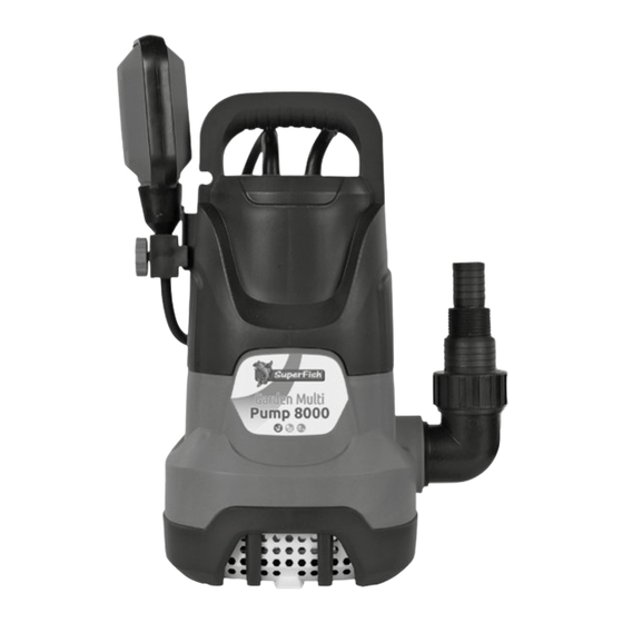 SuperFish Garden Multi Pump 8000 User Manual