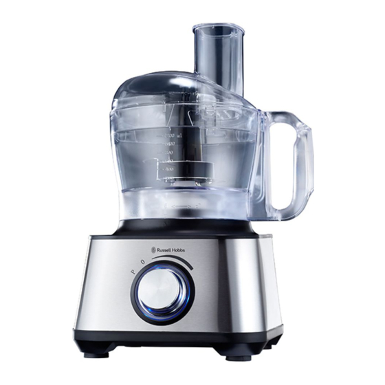 Russell Hobbs PRO ELITE RHFP001 Instructions And Warranty