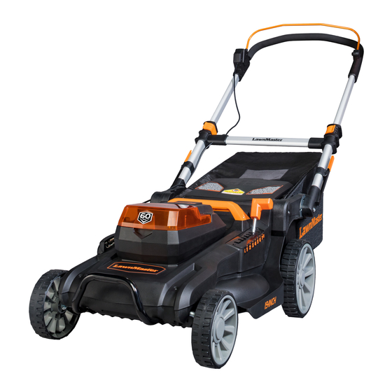LawnMaster CLMFT6018A Operator's Manual