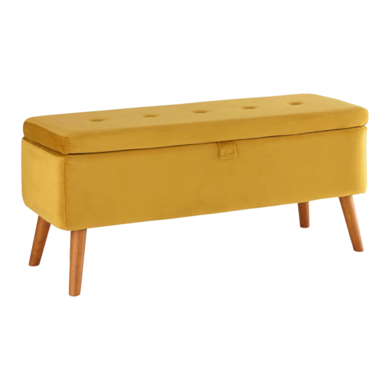 BIG FURNITURE WAREHOUSE Carson OTTCARNVY Assembly Instruction
