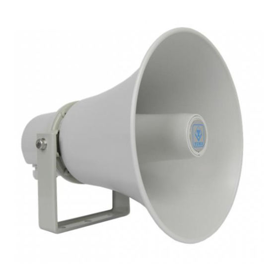 tema AD630 SIP Horn Speaker Manuals