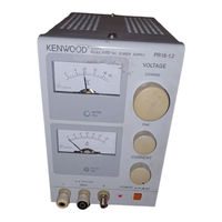 Kenwood PR70-1 Instruction Manual