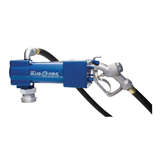 Graco BLUE DEVIL 260000 Instructions-Parts List Manual