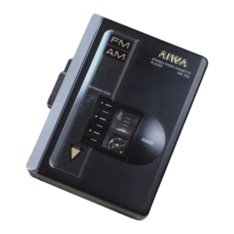 Aiwa HS-T23 Service Manual