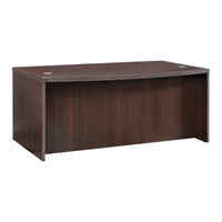 Ldi SAFCO Aberdeen Main Desk Height Adjustable Instructions Manual