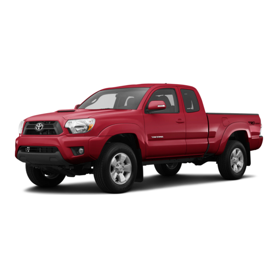 TOYOTA TACOMA MANUAL Pdf Download | ManualsLib