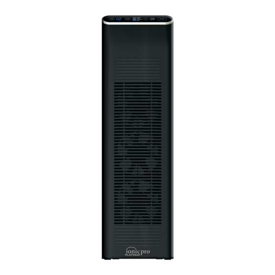 Ionic pro air purifier shop ca 500 manual