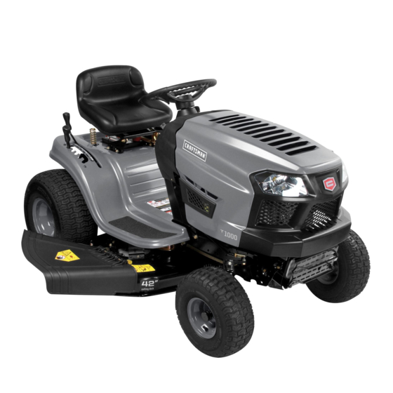 Craftsman t1400 deals manual