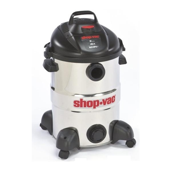 SHOPVAC SERIES 586 USER MANUAL Pdf Download ManualsLib