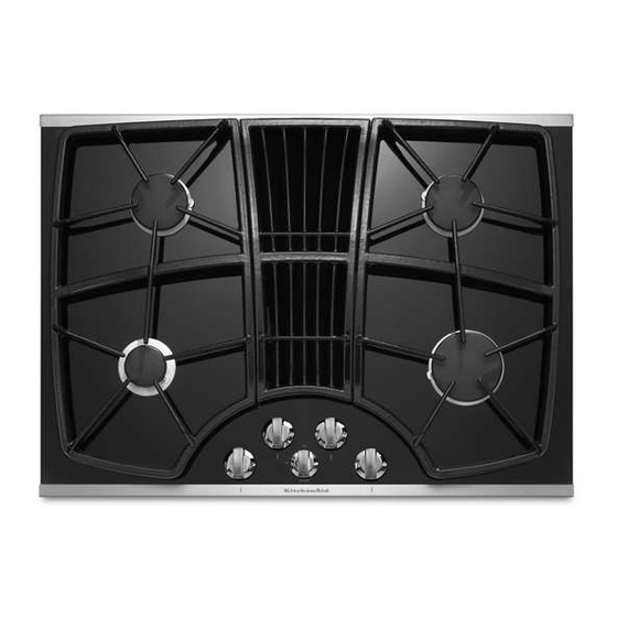 KITCHENAID KGCD807XBL02 INSTALLATION INSTRUCTIONS MANUAL Pdf Download