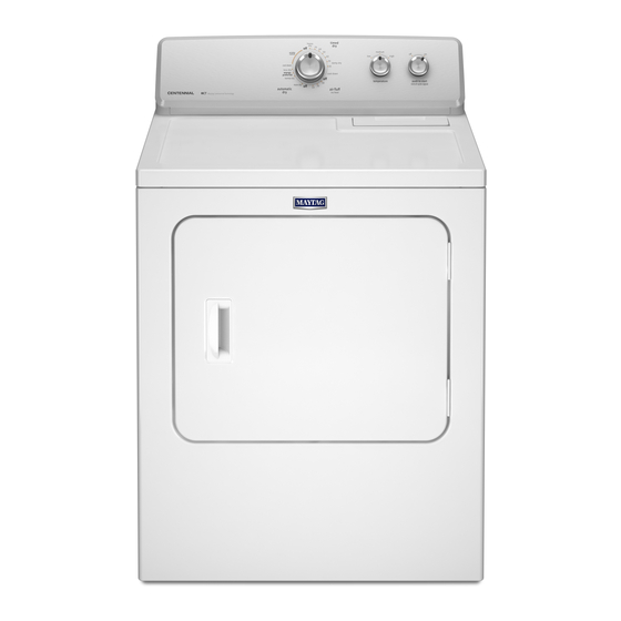 MAYTAG MEDC215EW0 INSTALLATION INSTRUCTIONS MANUAL Pdf Download