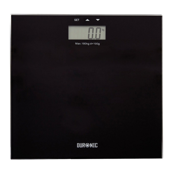 Duronic BS401 Manuals