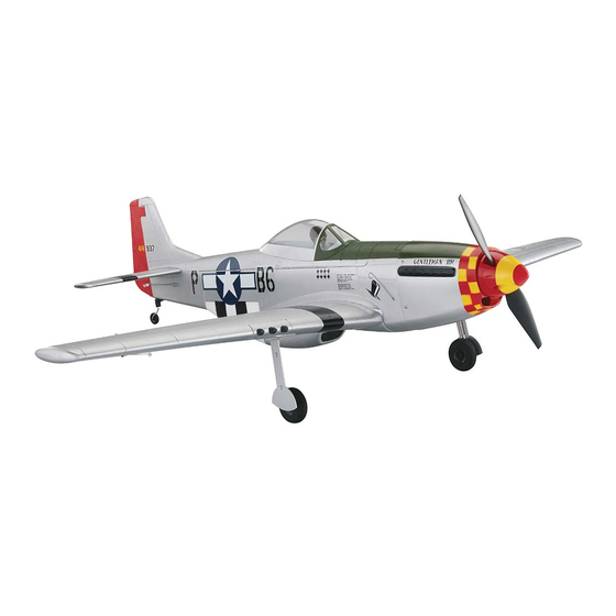 Tower Hobbies P-51 MUSTANG MKII EP Rx-R Manuals