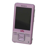 Sony NWZ-A828K Marketing Specifications (NWZ-A828K Black) Service Manual