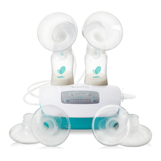 Evenflo Advanced Double Electric Breast Pump Manual