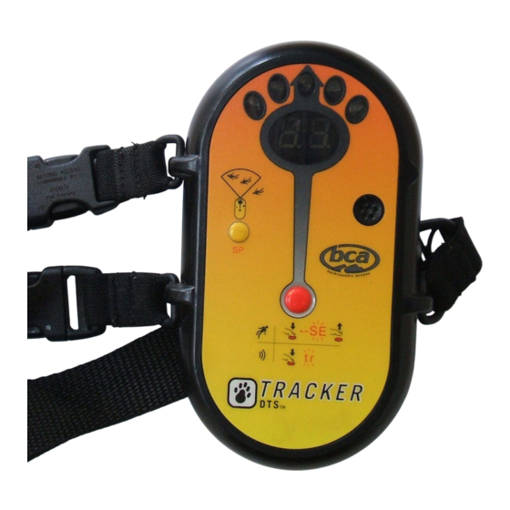 bca Tracker DTS Quick Reference