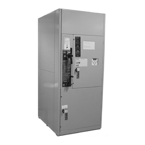 ASCO POWER TECHNOLOGIES 7000 Series Operator's Manual