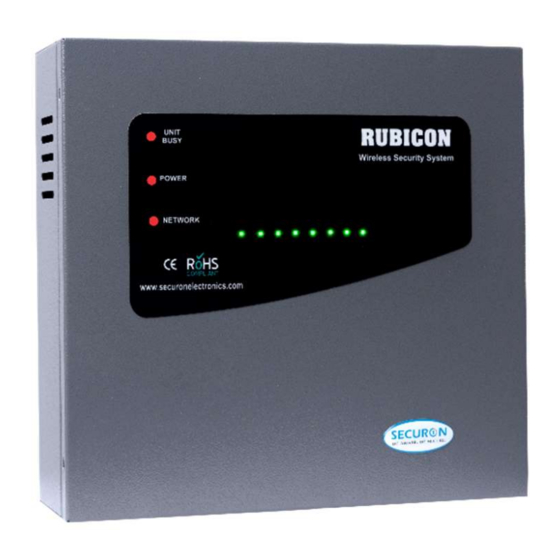 SECURON RUBICON Instruction Manual