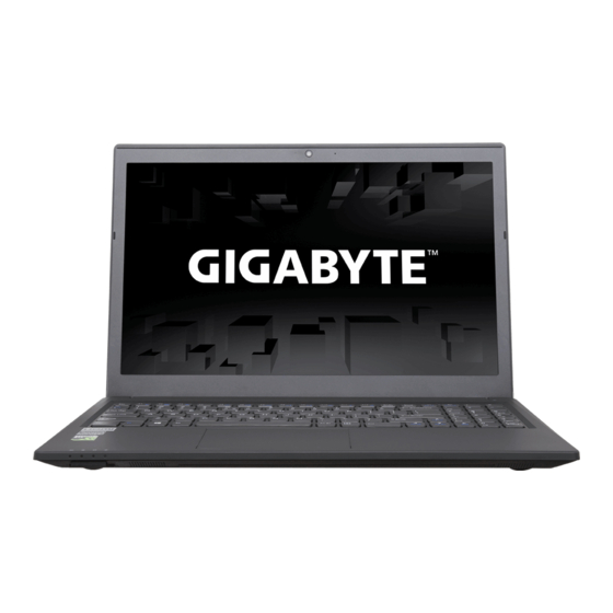 Gigabyte P15F User Manual