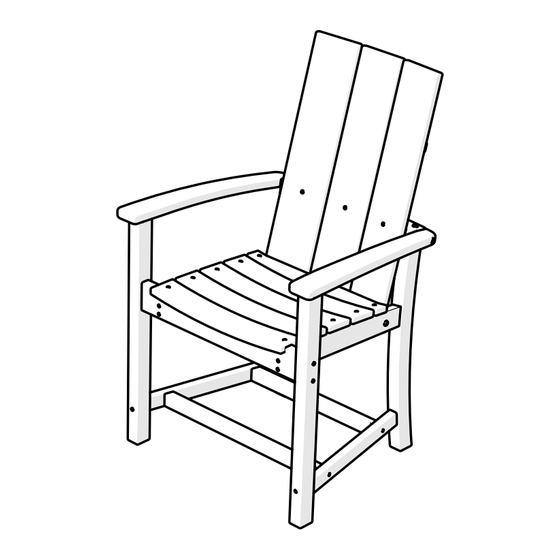 Polywood Modern MLD202 Assembly Instructions