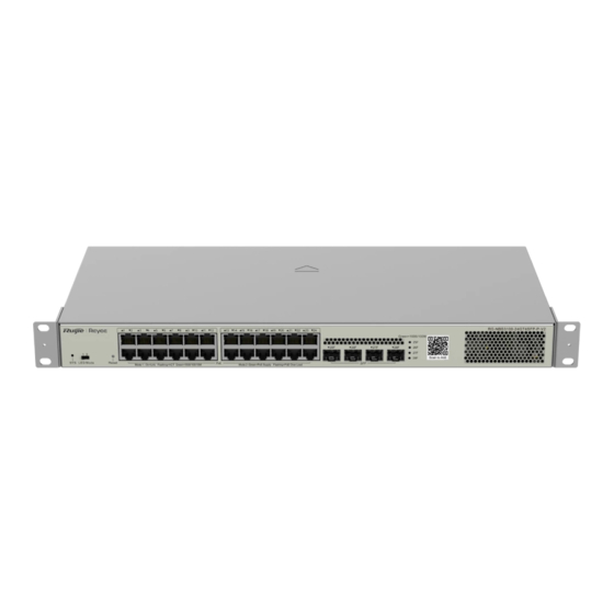 Ruijie Reyee RG-NBS3100-24GT4SFP V2 Manuals
