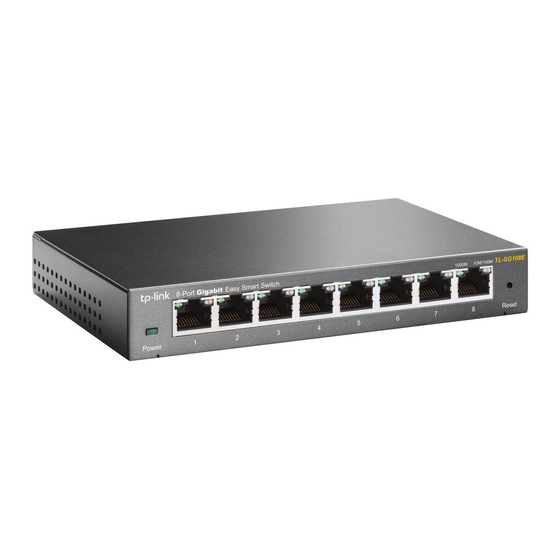 TP-Link TL-SG108E Installation Manual