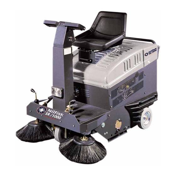 Nilfisk-Advance SR 1000 B Manuals
