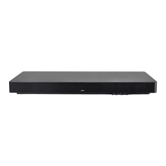 Zvox Audio SoundBase 870 Setup & Operation Manual