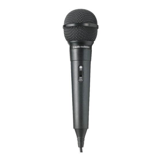 Audio Technica ATR1100 Quick Start Manual