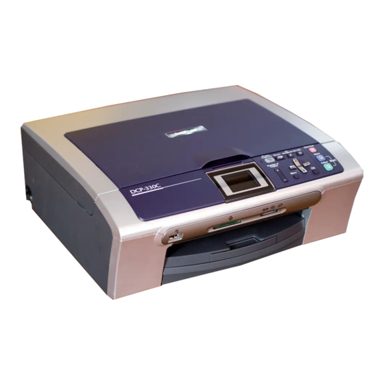 Brother DCP-330C User Manual