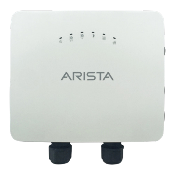 Arista AP-O235 Getting Started Manual