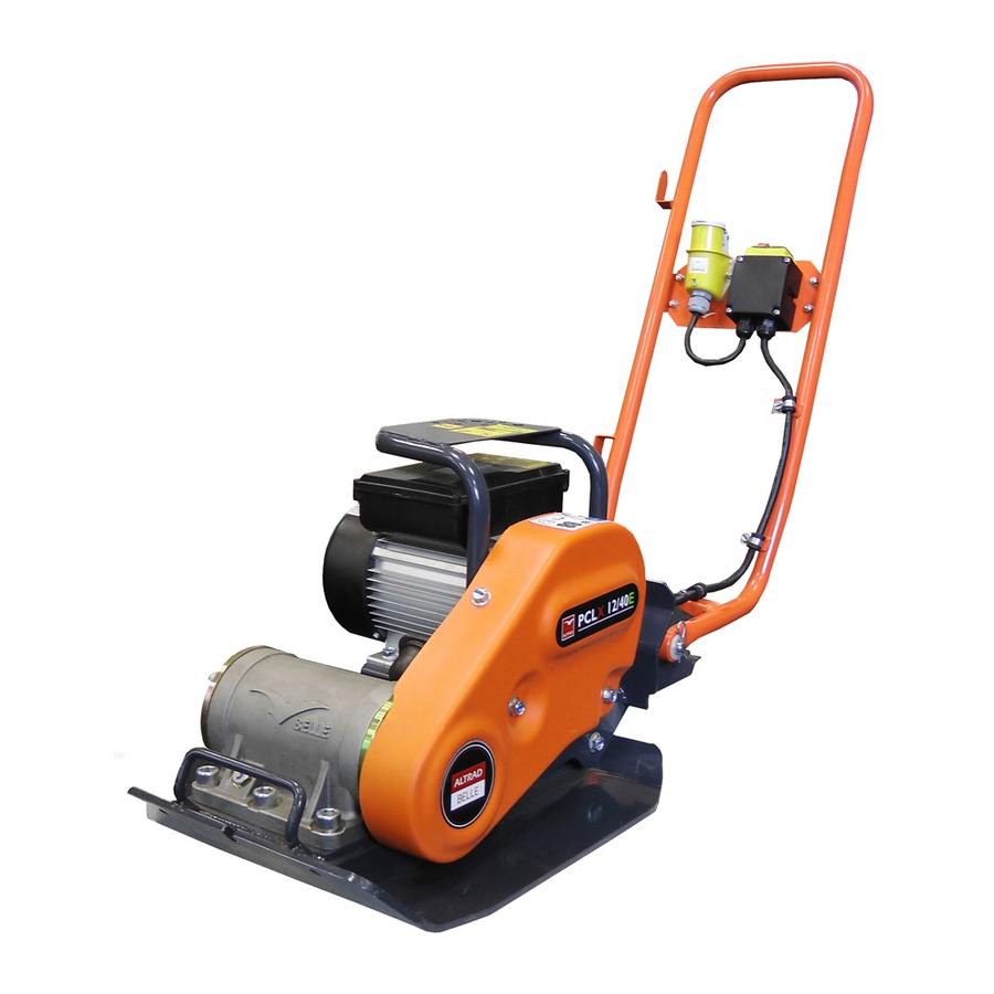 Altrad BELLE PCEL 400E Operator's Manual