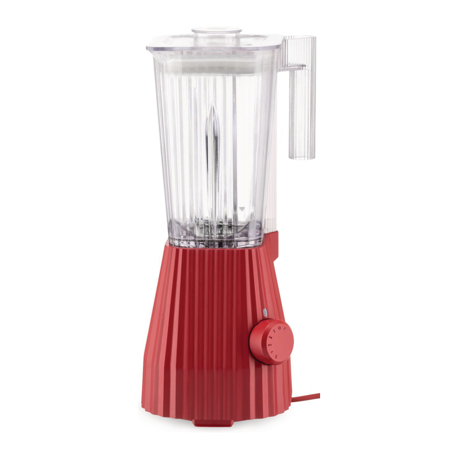 Alessi Plissé MDL09 Manual