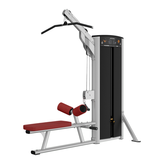Life Fitness OP-LR Assembly Instructions Manual