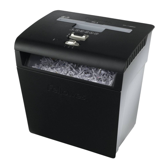 Fellowes P-8C User Manual