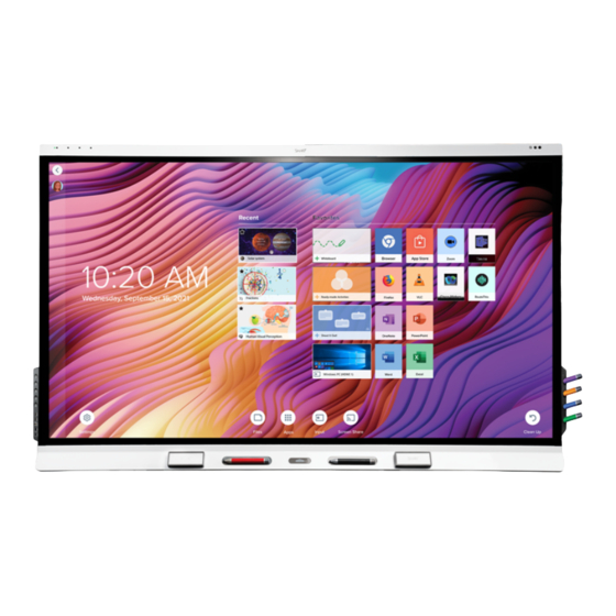 SMART Board 6000S Series Installation And Maintenance Manual