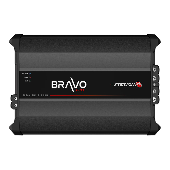 StetSom BRAVO FULL 5000 User Manual