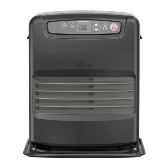 Qlima SRE 2626 C Fuel Heater Manuals