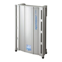actuant Mastervolt SunMaster CS30TL RP User And Installation Manual