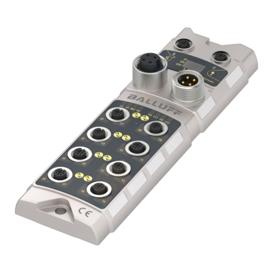 Balluff BNI EIP-508 05-Z015 Series User Manual