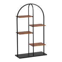 World Market DAPHNE ARCH TOP BOOKCASE 622514 Assembly Instructions Manual