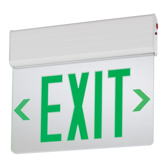 Acuity Brands Lithonia Lighting Quantum EDG Series Installation Instructions